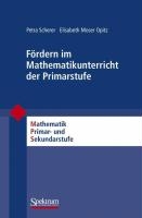 Fordern im Mathematikunterricht der Primarstufe voorzijde