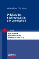 Didaktik des Sachrechnens in der Grundschule voorzijde