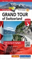 Hallwag Strassenkarte Grand Tour of Switzerland 1:275.000