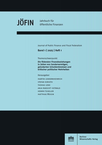 Jahrbuch für öffentliche Finanzen 1 (2025) 1