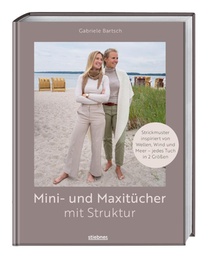 Mini- und Maxitücher mit Struktur