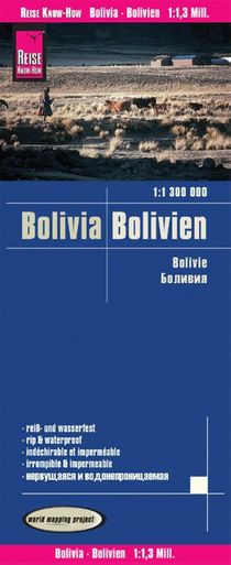 Reise Know-How Landkarte Bolivien / Bolivia 1:1.300.000
