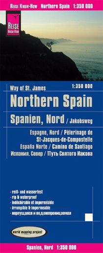Northern Spain and Way of St. James (1:350.000)