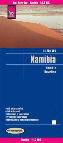 Reise Know-How Landkarte Namibia 1 : 1.200.000