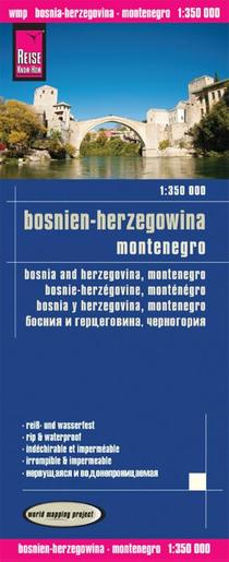 Bosnia Herzegovina / Montenegro (1:350.000)
