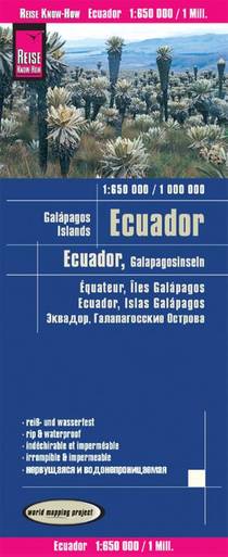 Ecuador and Galapagos (1:650.000 / 1.000.000)