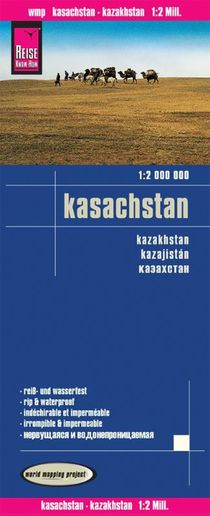 Reise Know-How Landkarte Kasachstan / Kazakhstan (1:2.000.000)