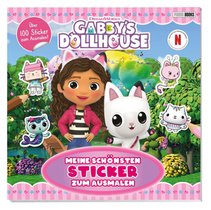 Gabby's Dollhouse: Meine schönsten Sticker zum Ausmalen