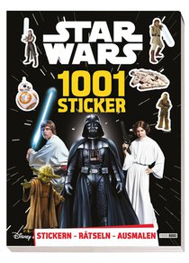 Star Wars: 1001 Sticker - Stickern - Rätseln - Ausmalen