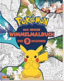 Pokémon: Das große Wimmelmalbuch der 9 Regionen