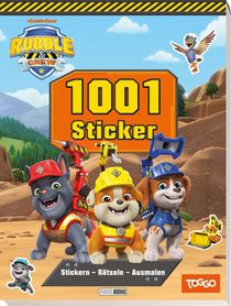 Rubble & Crew: 1001 Sticker: Stickern - Rätseln - Ausmalen