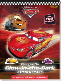 Disney Cars: Der große Glow-in-the-Dark-Stickerspaß: Stickern - Rätseln - Ausmalen