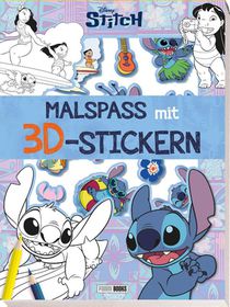 Disney Stitch: Malspaß mit 3D-Stickern