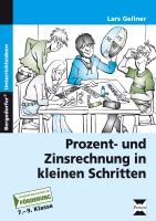 Prozent- und Zinsrechnung in kleinen Schritten voorzijde