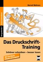 Das Druckschrift-Training voorzijde