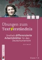 Klasse 7/8 - Dreifach differenzierte Arbeitsblätter für den Deutschunterricht