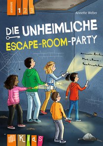 Die unheimliche Escape-Room-Party - Lesestufe 1 voorzijde