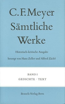 Sämtliche Werke. Historisch-kritische Ausgabe 01. Gedichte