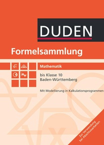 Formelsammlung Mathematik bis Klasse 10. Baden-Württemberg voorzijde