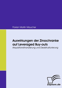Auswirkungen der Zinsschranke auf Leveraged Buy-outs