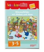 bambinoLÜK. Wimmelbilder mit Elefant und Hase voorzijde