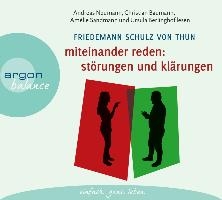 Miteinander reden Teil 1: Störungen und Klärungen