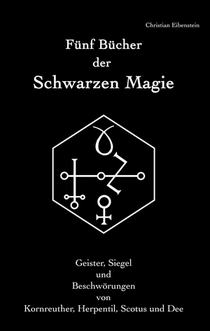 Fünf Bücher der Schwarzen Magie voorzijde