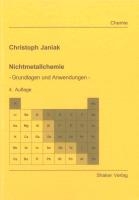 Nichtmetallchemie voorzijde