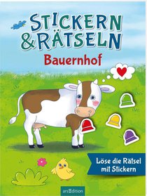 Stickern & Rätseln - Bauernhof