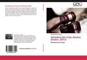Introduccion a Los Juicios Orales -2013-
