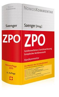 Zivilprozessordnung: Familienverfahren - Gerichtsverfassung - Europaisches Verfahrensrecht