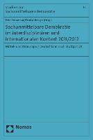 Sachunmittelbare Demokratie im interdisziplinären und internationalen Kontext 2011/2012