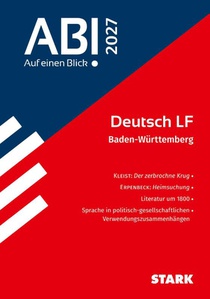 STARK Deutsch - Abi - Auf einen Blick! 2027 BW