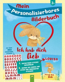 Mein personalisierbares Bilderbuch - Ich hab dich lieb