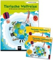 Tierische Weltreise, Paket (Buch und 2 Lieder-CDs)