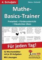 Mathe-Basics-Trainer 4. Schuljahr. Für jeden Tag! voorzijde