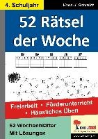 52 Rätsel der Woche / 4. Schuljahr