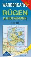 Wanderkarte Rügen & Hiddensee 1 : 50 000