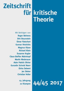 Zeitschrift für kritische Theorie, Heft 44/45