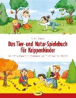 Das Tier- und Natur-Spielebuch für Krippenkinder voorzijde