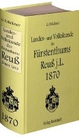 Landes- und Volkskunde des Fürstentums Reuß jüngere Linie 1870 voorzijde