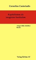 Kapitalismus als imaginäre Institution voorzijde