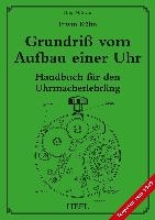 Grundriß vom Aufbau einer Uhr voorzijde