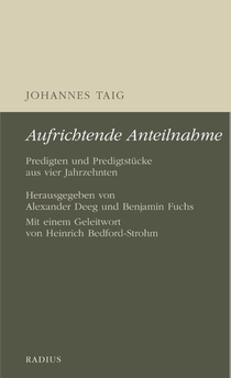 Johannes Taig: Aufrichtende Anteilnahme