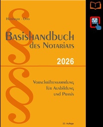 Basishandbuch des Notariats 2026