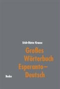 Großes Wörterbuch Esperanto - Deutsch voorzijde