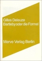 Bartleby oder die Formel voorzijde