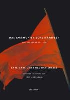 Das Kommunistische Manifest voorzijde