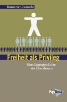 Freiheit als Privileg voorzijde