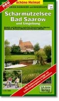 Radwander- und Wanderkarte Scharmützelsee, Bad Saarow und Umgebung 1 : 35 000